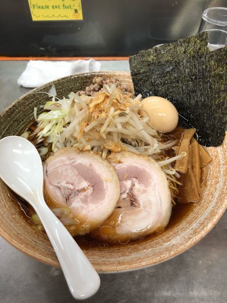「木曜の覆麺醤油」@覆麺 智の写真