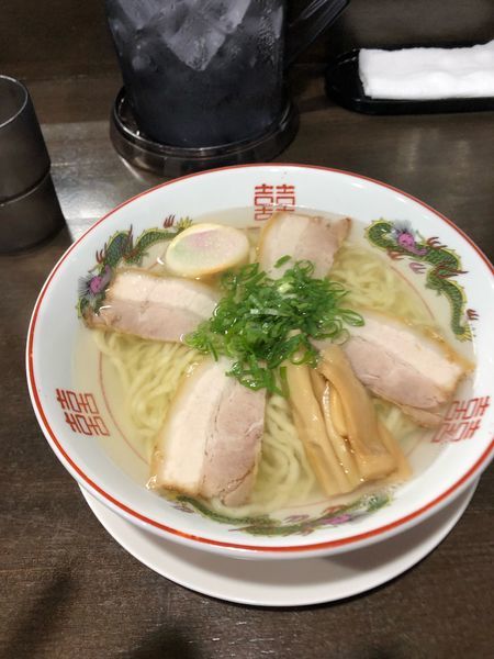 「中華そば 塩 680円」@自家製麺中華そば 番家の写真