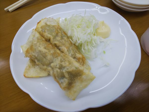 「揚げ餃子　350円」@ラーメン いのよしの写真