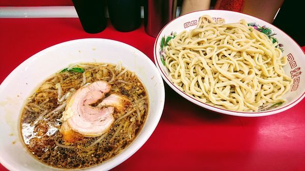 「つけ麺(ヤサイ少なめ･ニンニク)」@ラーメン二郎 湘南藤沢店の写真