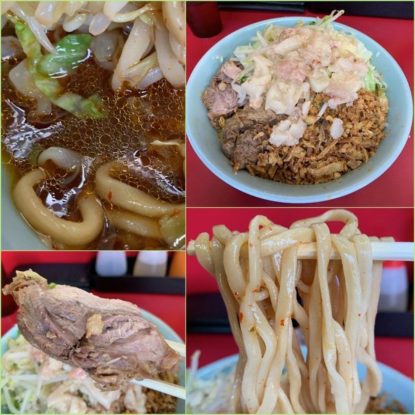 「小ラーメン￥740+つけ味 冷や汁なし￥100」@ラーメン二郎 中山駅前店の写真