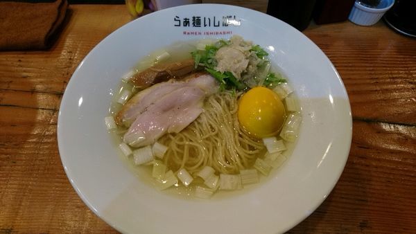「味玉塩らぁ麺_890円」@らぁ麺 いしばしの写真