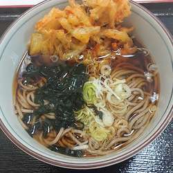 天ぷらそば