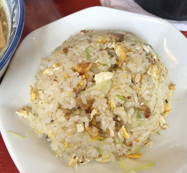 「半チャーハンと煮干ラーメンのセット（￥1000)」@麺や 喜楽の写真