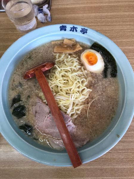 「ラーメン醤油・中 700円」@ラーメン青木亭 草加店の写真