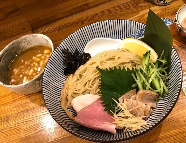 「期間限定・冷やし烏賊肝醤油 ￥950 他」@中華そば きなりの写真