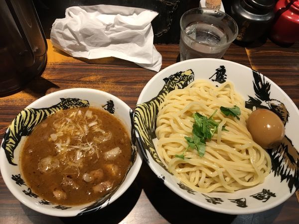 「味玉つけ麺」@麺屋武蔵 鷹虎の写真