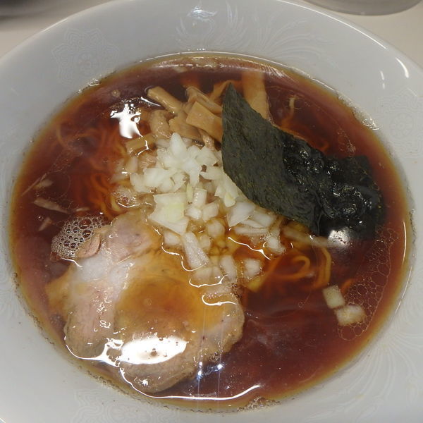 「ラーメン550円、半ライス100円」@あさひ軒の写真