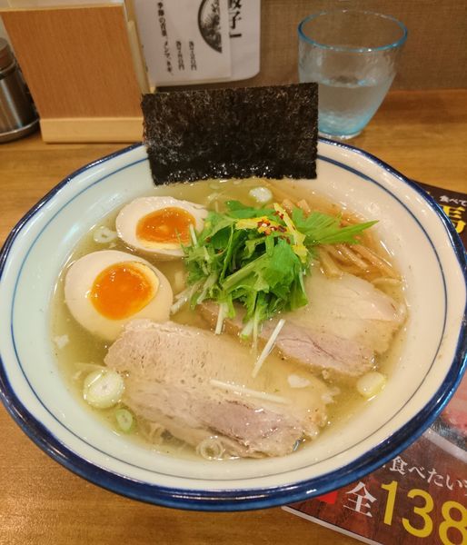 「ゆず塩らーめん ラーパス味玉」@らーめん 仙松の写真