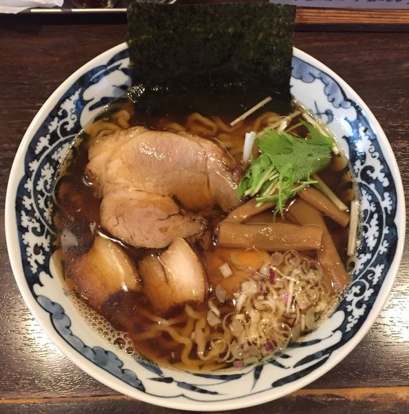 「手揉み中華そば780円」@中華そば 東京ぐれっちの写真