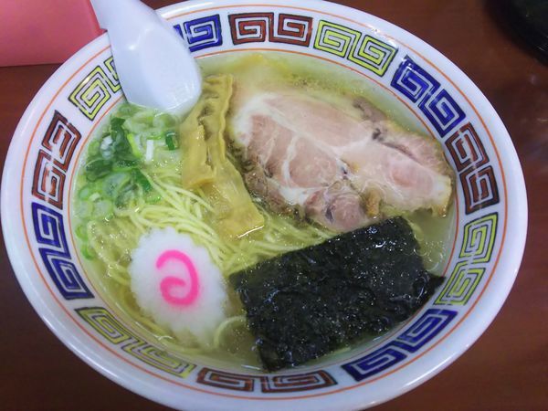 「塩ラーメン￥650」@支那そば・横浜タンメン 阿波家の写真