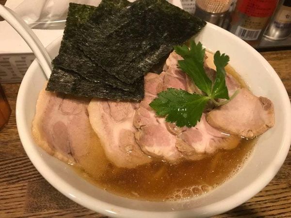 「特製平子煮干そば」@新橋 纏の写真