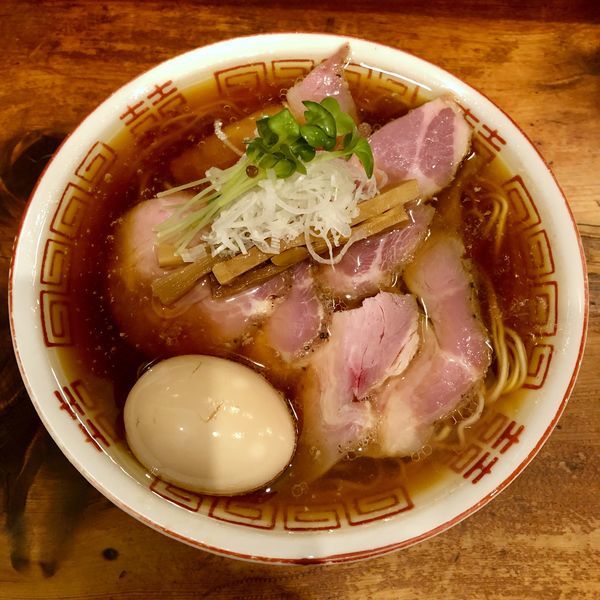 「味玉チャーシュー中華そば ￥1130」@中華そば しば田の写真