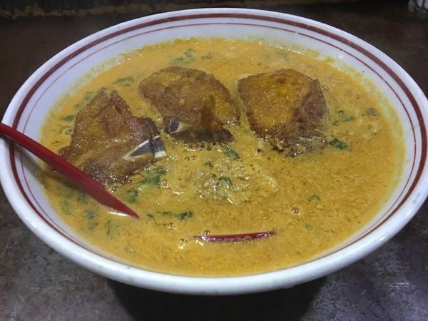 「排骨担々麺 白」@橙の写真