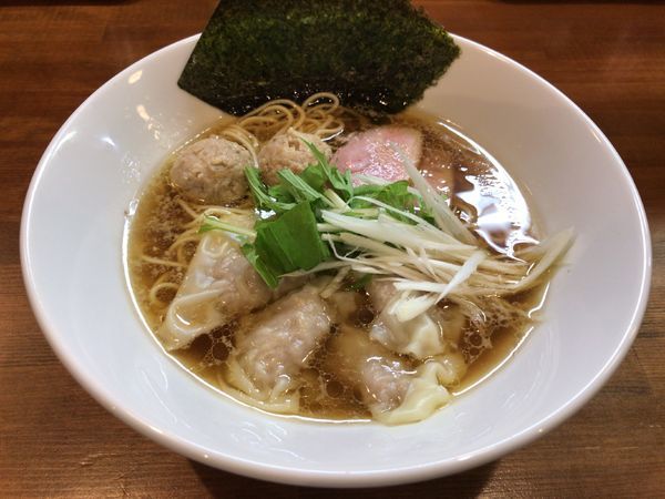 「ワンタンメン」@鳴馬良の写真