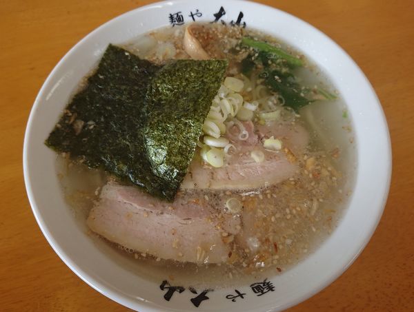「しおらーめん」@青竹手打ちラーメン 麺や大山の写真