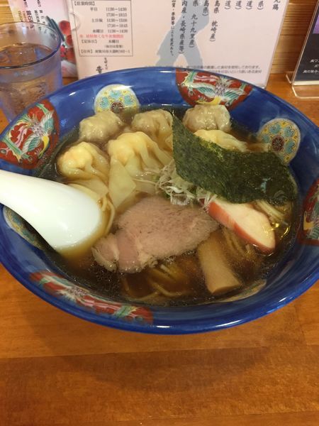 「特製ワンタン麺」@支那そば 幸雲の写真