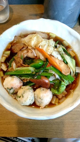 「町中華 幸来軒リスペクト 肉そば 980円」@麺屋 椿丸の写真