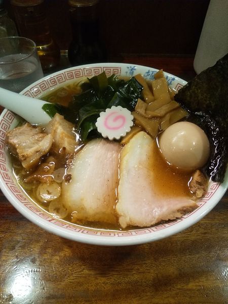 「特製中華そば」@中華めん処 道頓堀の写真