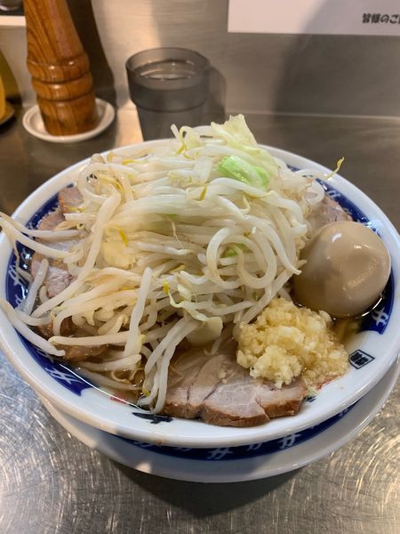 「小 味玉 ブタ」@ラーメン大 下高井戸店の写真