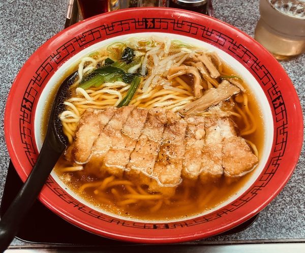 「排骨拉麺（固め￥850）」@万世麺店 有楽町店の写真