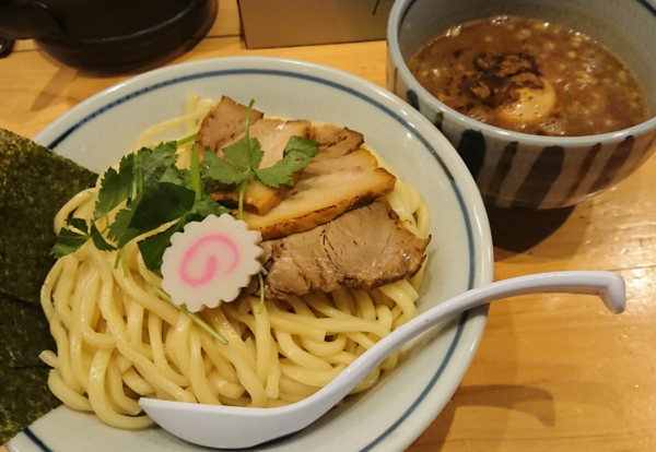 「特製濃厚魚介つけ麺(大盛)」@蕾 煮干 分家の写真