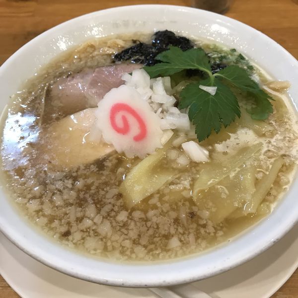 「塩煮干しそば（￥750）」@中華そば ムタヒロ 大阪福島店の写真