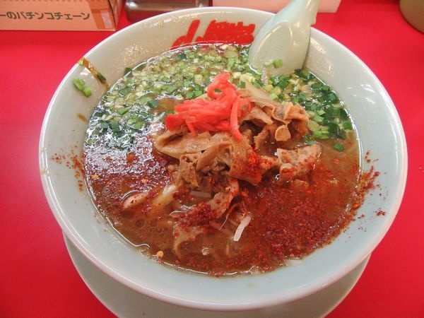 「限定 豚バラもやしらーめん(890円)」@ラーメン山岡家 石岡店の写真