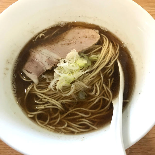 「中華そば（トッピングなし）600円」@ツバメヤの写真