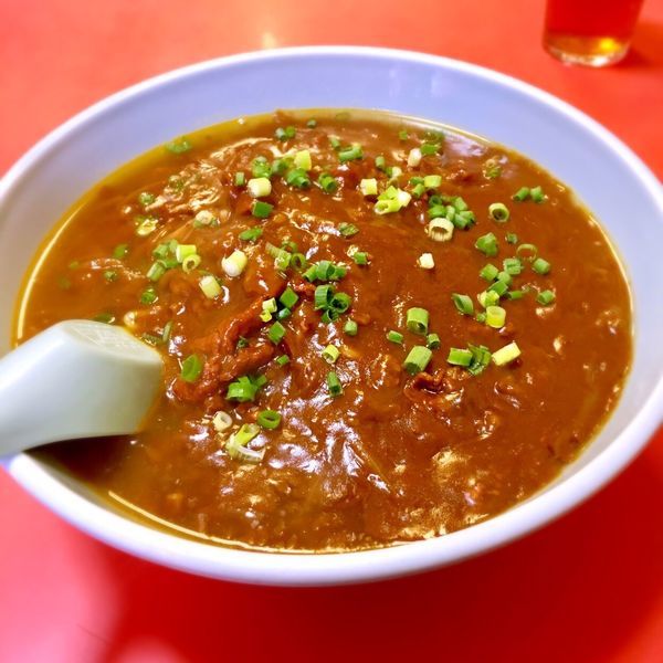 「カレーラーメン。火曜日は大盛りサービス。¥700。」@恵礼香の写真