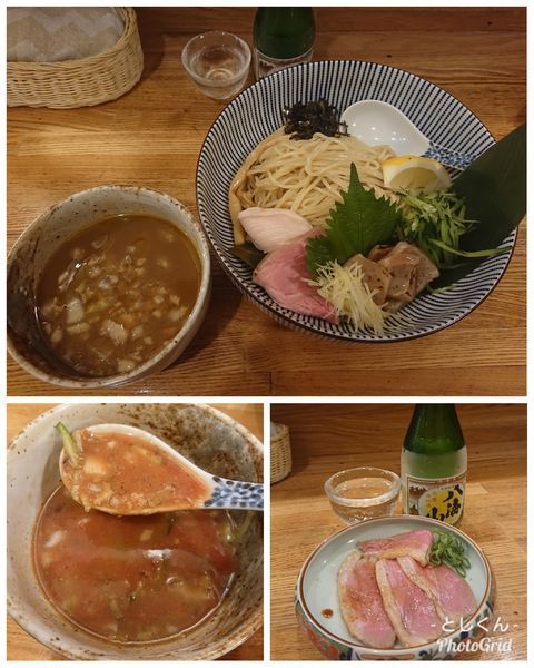 「【期間限定】冷やし烏賊肝醤油 他」@中華そば きなりの写真