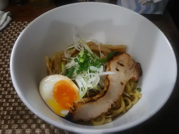 「汁なし醤油670円」@麺丼Dining 夢者の写真