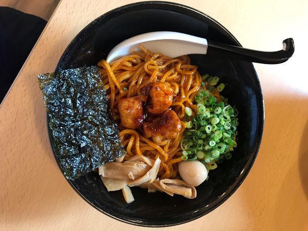 「ホル辛まぜそば大盛+激辛(¥750)」@ホル辛らーめん 唐勝軒の写真