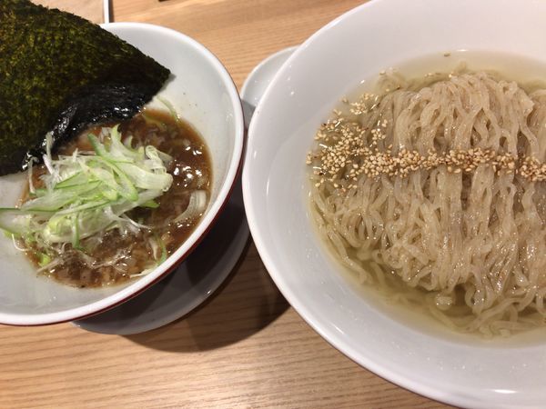 「昆布つけ麺」@初代葱寅 御茶ノ水店の写真