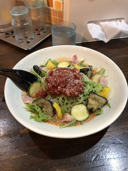 「冷やしトマト麺」@一撃らーめんの写真