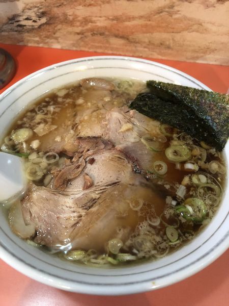 「特製チャーシュー麺 背脂入り」@中華料理 香雅の写真