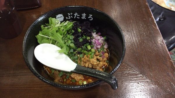 「まぜそば」@らーめんぶたまろの写真