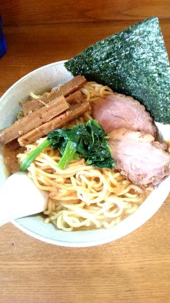 「濃厚！！サルサとたまごのベジタブルカレーらーめん 1180円」@藤原らーめん店・カレー店の写真