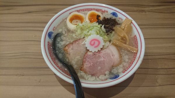 「特製豚骨清湯ラーメン」@ソラノイロ Factory & Labo 浅草橋の写真