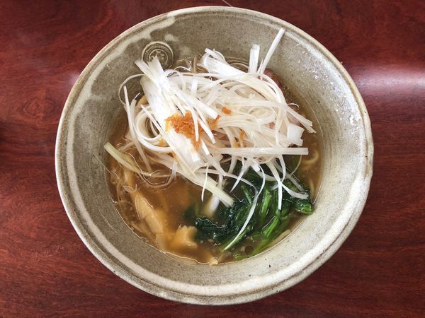 「ネギらーめん」@拉麺工房 暁の写真