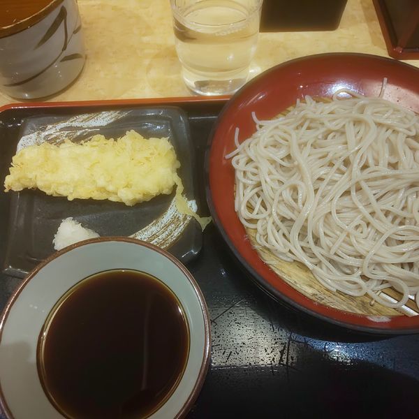 「イカ天せいろ」@小諸そば 御徒町店の写真