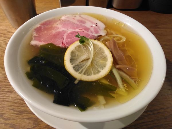 「冷やしイリコそば」@中華そば 二階堂の写真