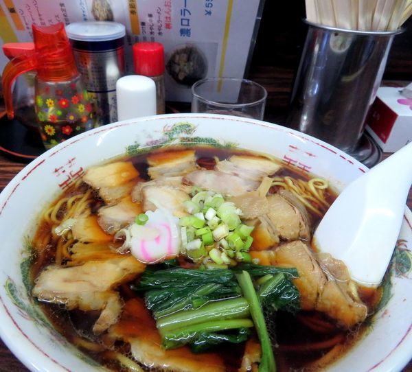 「濃口チャーシューメン（750円）」@ラーメン 枡はんの写真
