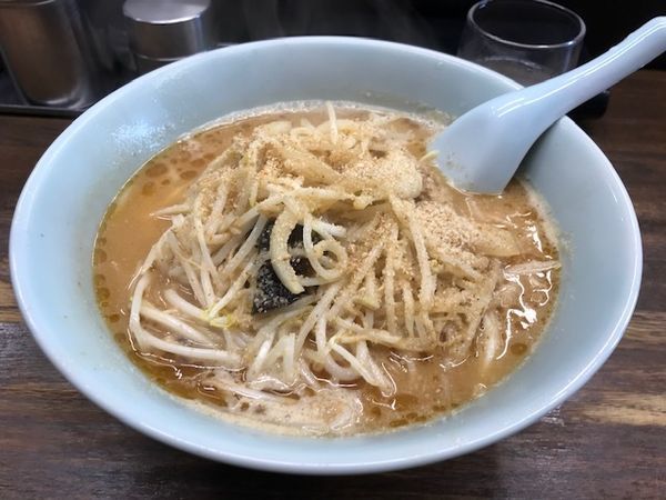 「みそらーめん（ニンニク入り）￥700」@熊王の写真