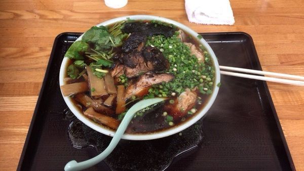 「ワンタンめん」@味の大西 高麗店の写真