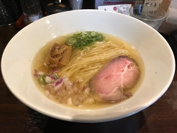 「淡麗汐煮干そば￥780」@九十九里煮干つけ麺 志奈田の写真