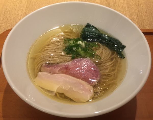 「[麺や福はら]芳醇鶏そば(塩)900円」@むぎくらべの写真