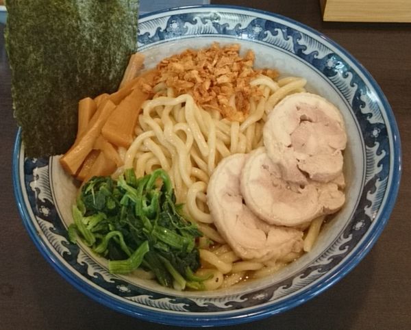 「鶏塩油そば」@蝙蝠の写真