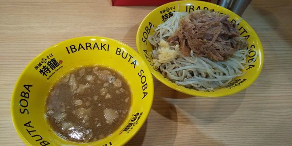 「つけそば」@茨城豚そば 特龍 水戸堀町店の写真