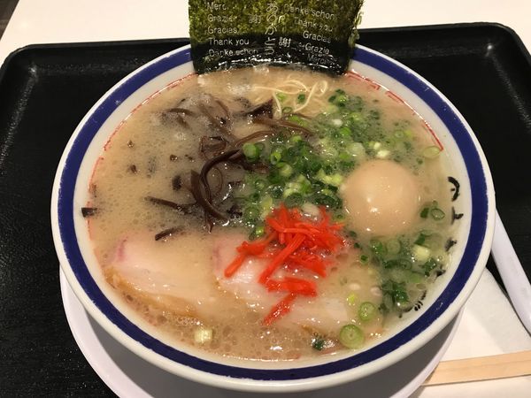 「らーめん味玉入り ¥920」@中華そば専門 田中そば店 ダイバーシティ東京プラザ店の写真